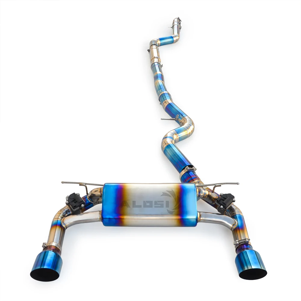 For BMW 440i 340i B58 3.0t (F32/F33/F36) 2016-2020 Titanium alloy cat-back exhaust with valve performance exhaust system