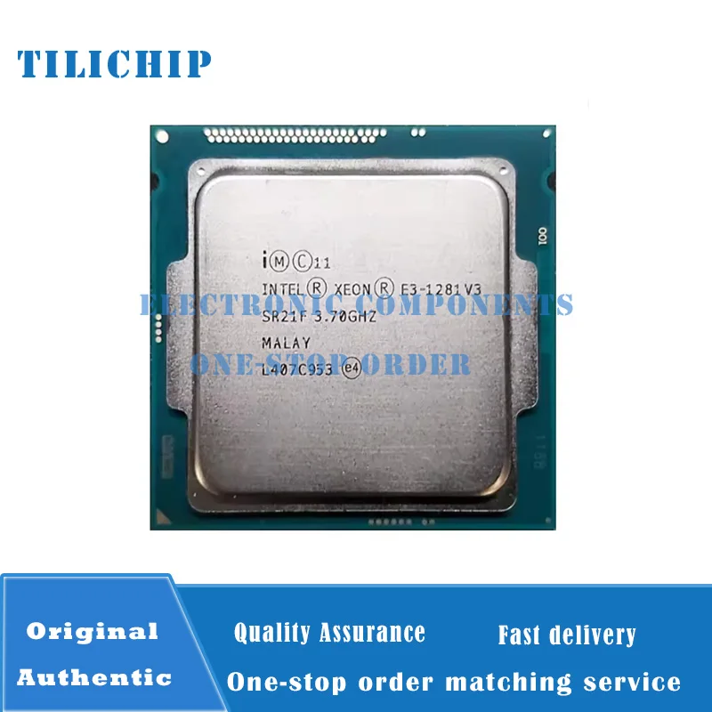 E3 1281 V3 3.7GHz 4 Core 8 Threads LGA 1150 cpu processor