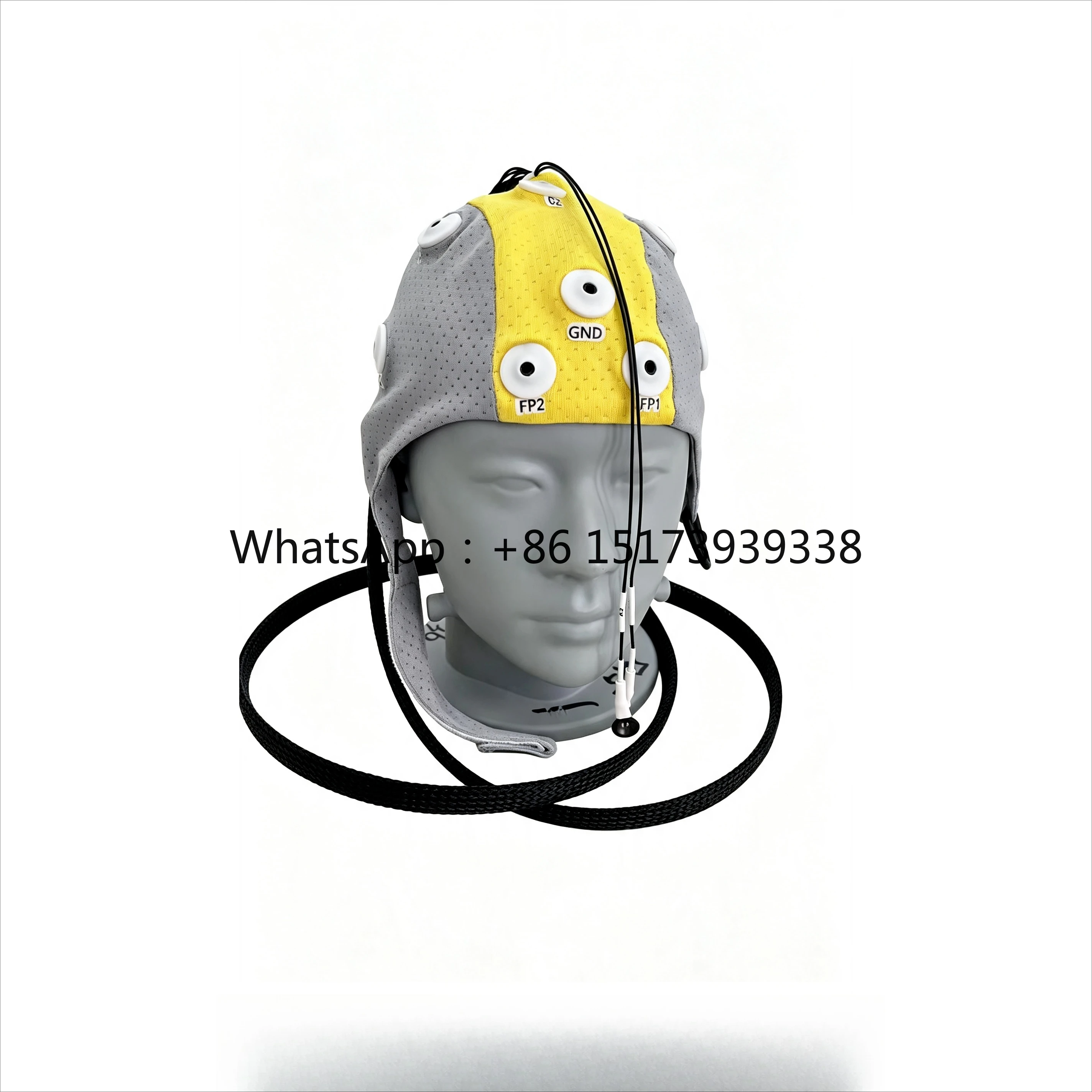 12 Channel Cap 10-20 System Electrode Cap for Diagnostic Sleep