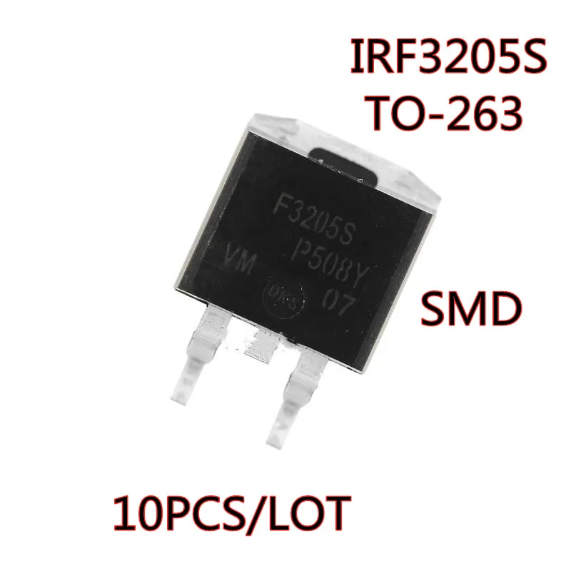 10PCS/LOT IRF3205SPBF F3205S IRF3205S IRF3205NS TO-263 SMD field effect tube New In Stock