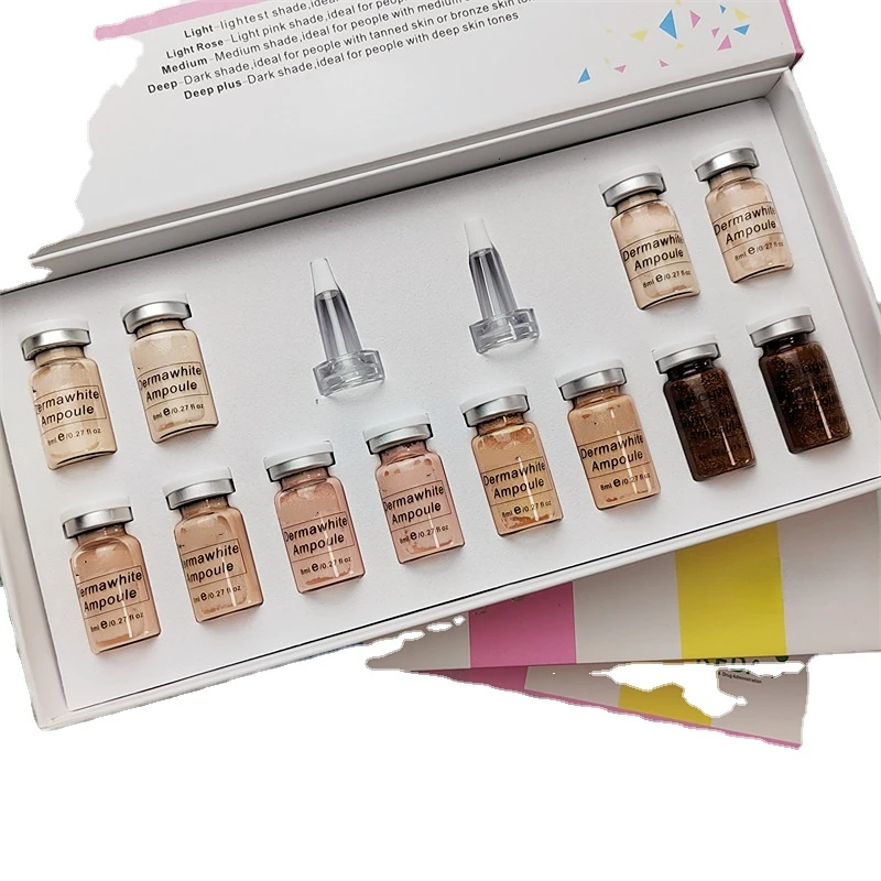 

Private label makeup 6 colors in stock Whitening Facial Treatment BB Cream starter kit Foundation