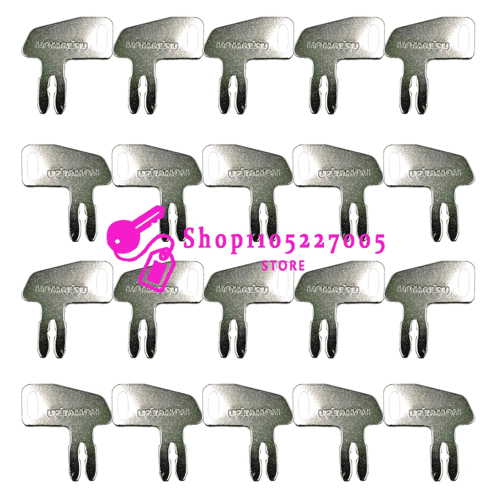 20/10/5/1PCS New Battery Disconnect Heavy Equipment Key K2C166 for Komatsu Master