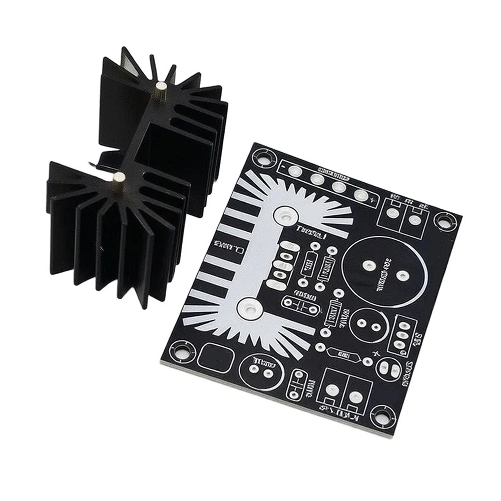 LM317 LM338T LT1083CP Based Regulator Board with 60x48x30mm Dimensions and Integrated Heat Sink for Extended Operation
