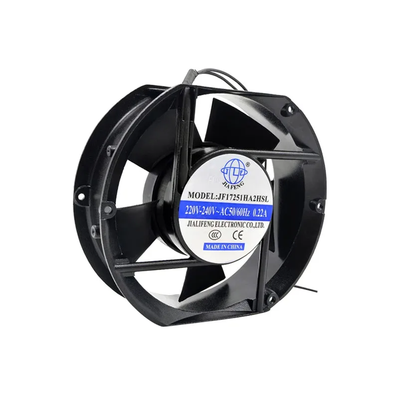 

NEW ORIGINAL JF17251HA2HSL AC 220V 0.22A 17251 172*51mm COOLING FAN RADIATOR