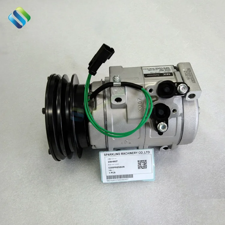 Excavator  320D 323D L Construction Machinery Parts Compressor 2396507 239-6507