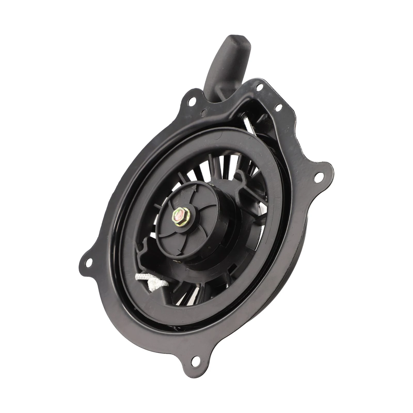 starter-assembly-recoil-pull-starter-generator-repair-black-easy-to-install-generator-parts-enhanced-performance