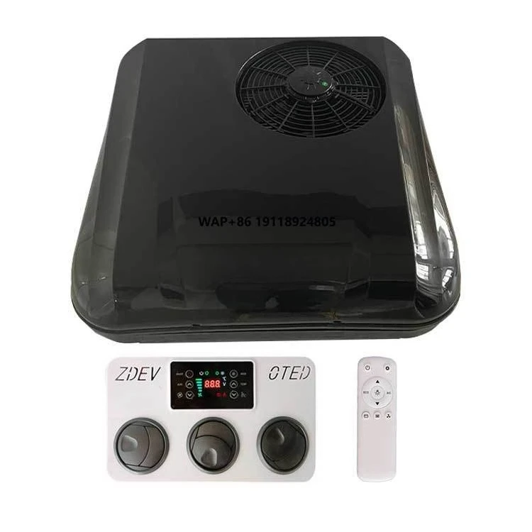

Top Mounted Electric All in One air Conditioning Systems 12v24v Car air Conditioner for Car Van Truck Parking Sleeper