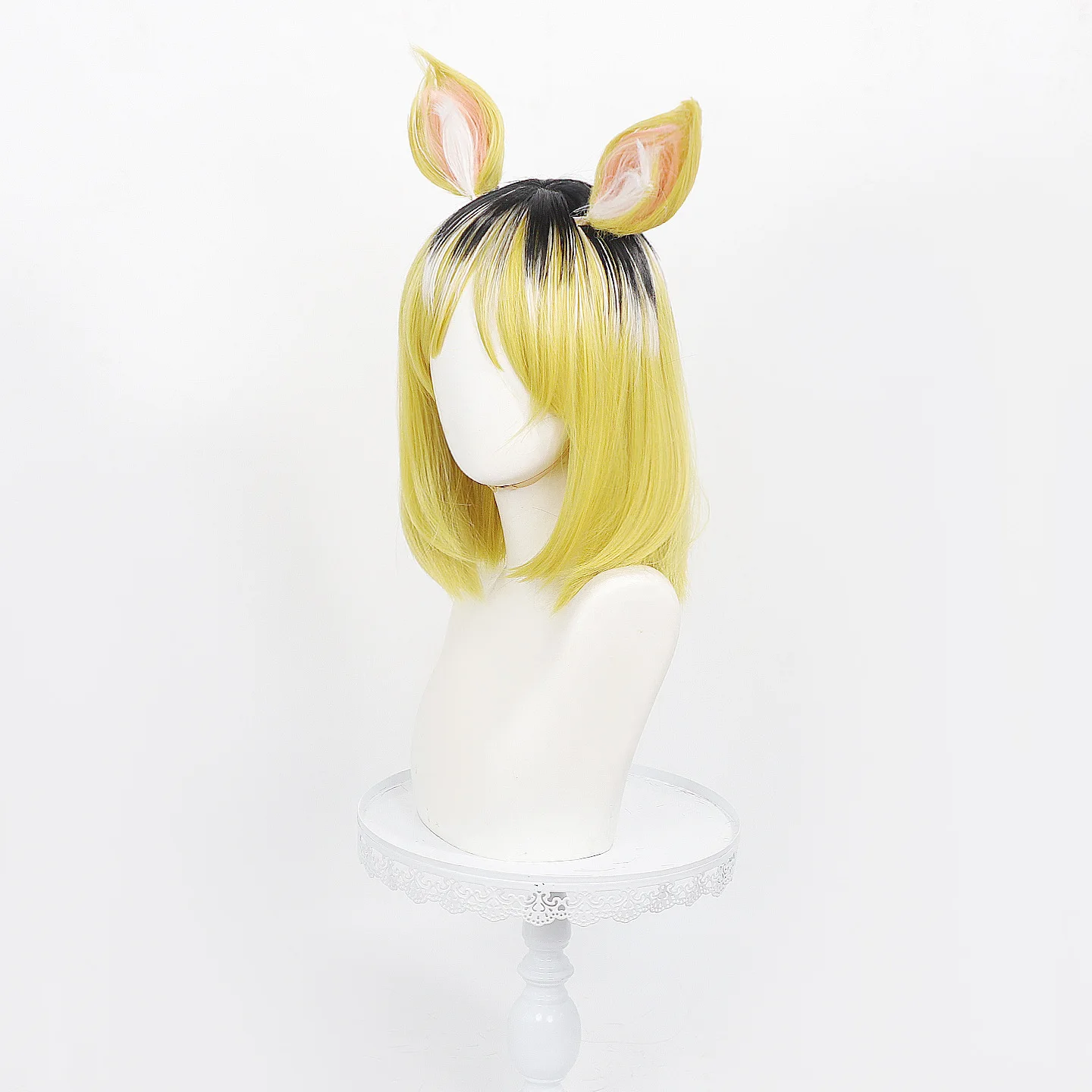 Anime Yani Neko Yakuneko Cosplay Wig Yakuneko Wig Halloween Party 5