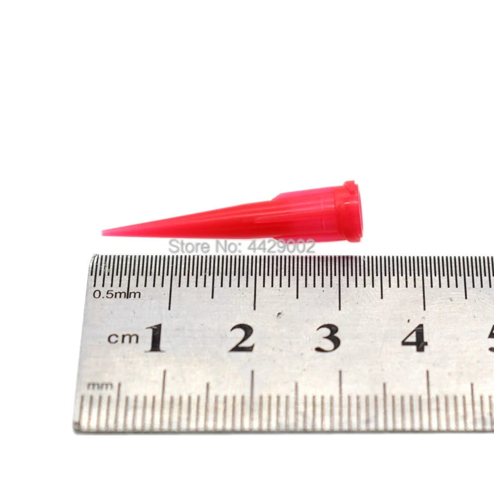 6000 Stück 25G konische Dosier-Nadeln, 30mm konische stumpfe Spitzen, Werkzeuge für den Dosierer von Lötpasten – Detail 5