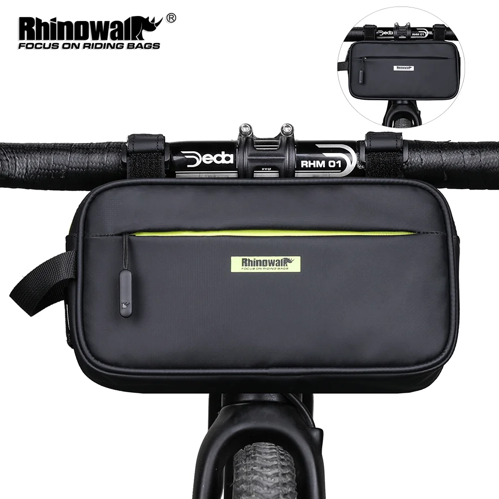Rhinowalk Bicycle Handlebar Bag Waterproof Bicycle Bags Frame Pannier Bag Multifunction Portable Shoulder Bag Bike Accessorie
