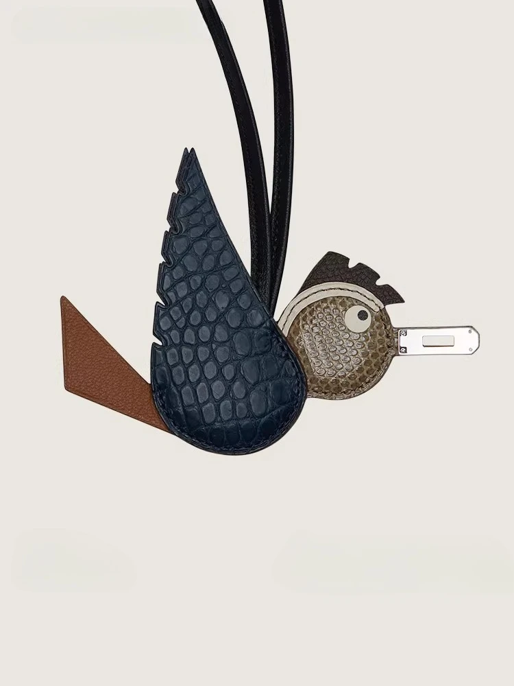 2026-high-end-handmade-leather-bird-bag-hanging-light-luxury-rare-leather-car-hanging-keychain-women's-bag-accessories