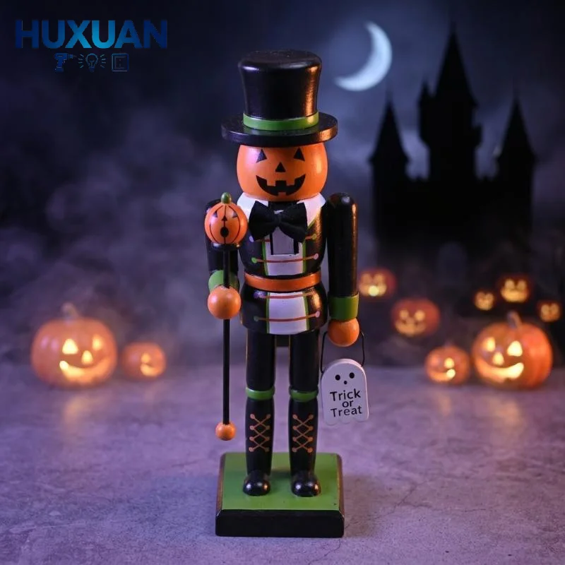 Nutcracker Figurine - Schiaccianoci in Legno di Halloween, Figurine