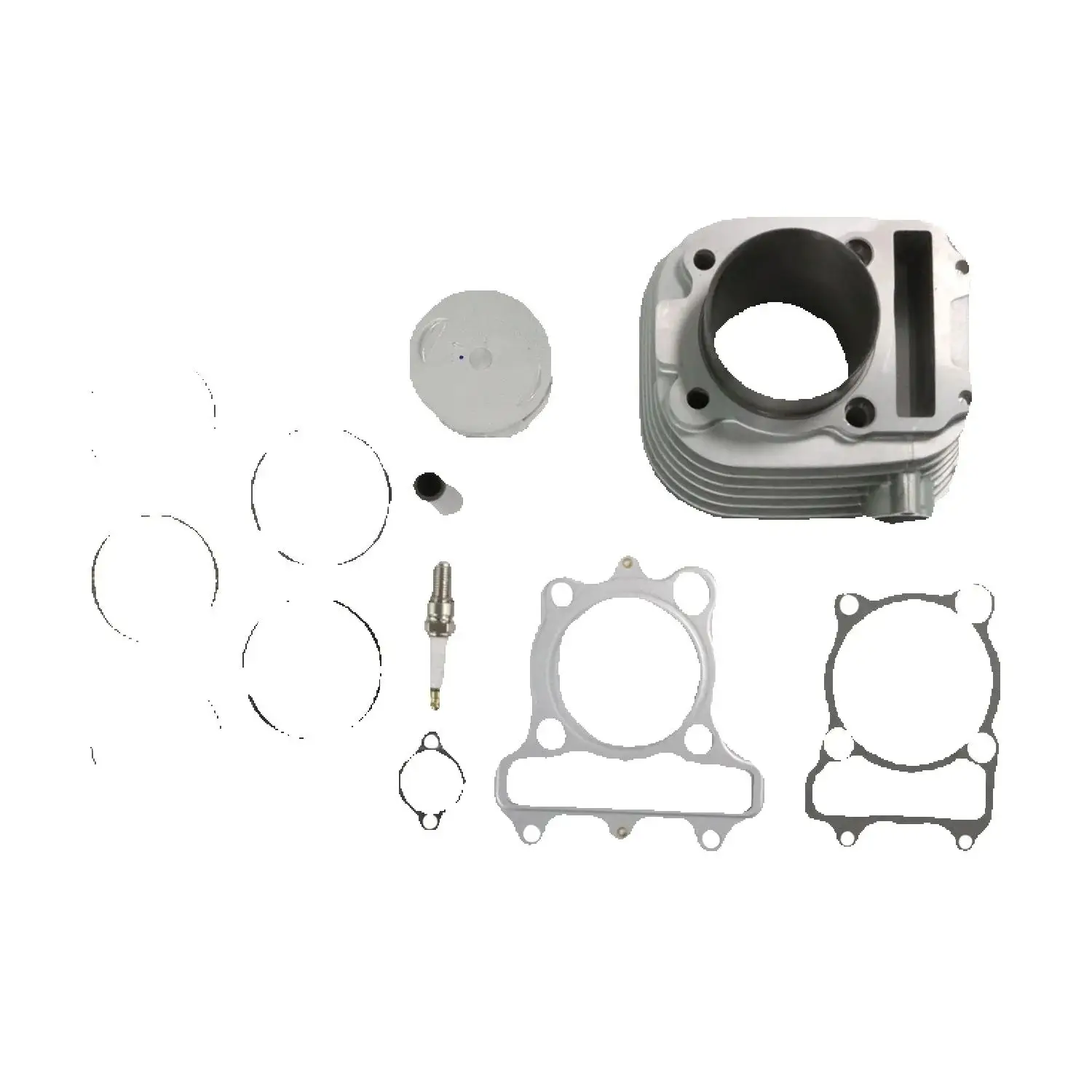 Cylinder Piston Gasket Top End Kit 70mm Bore FOR Yamaha XT225 TTR225 1992-2016