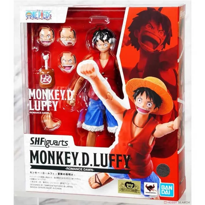 

Bandai S.H. Figuarts ONE PIECE RONOA ZORO ROMANCE DAWN NAME LUFFY Anime Doll Trendy Creative Handmade Toy Gifts for children