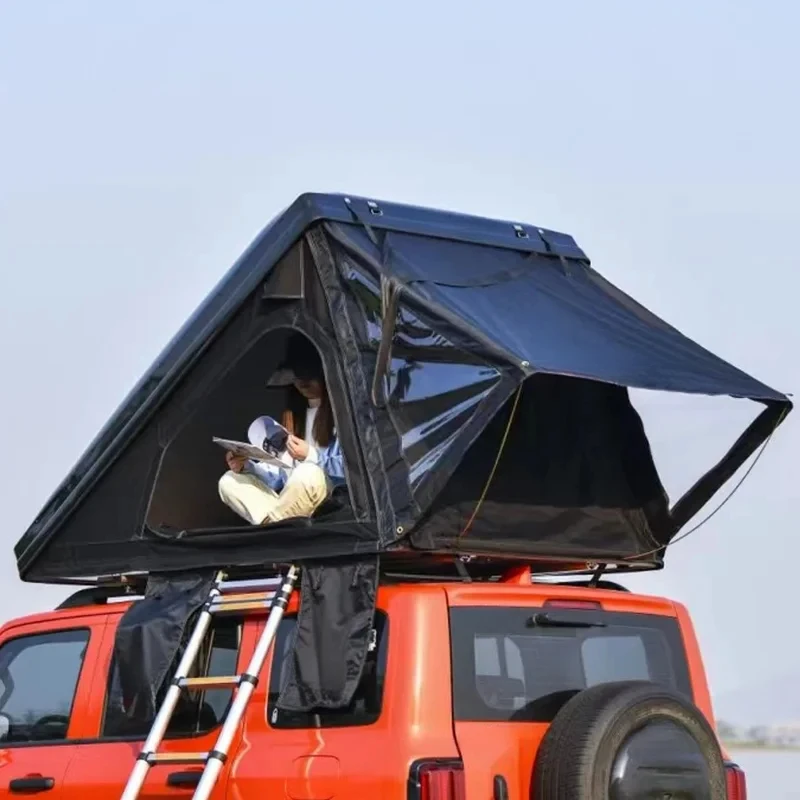 

Водонепроницаемая палатка на крыше 4x4, портативная палатка из АБС-пластика с твердым корпусом, надпись на открытом воздухе, кемпинг, кемпер, крыша, дорожный автомобиль, палатка на крыше автомобиля