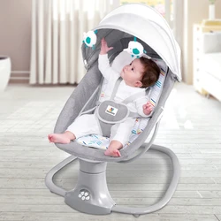 3-In-1 Electric Portable Baby Seat Swing Rocker and Trampoline Seat