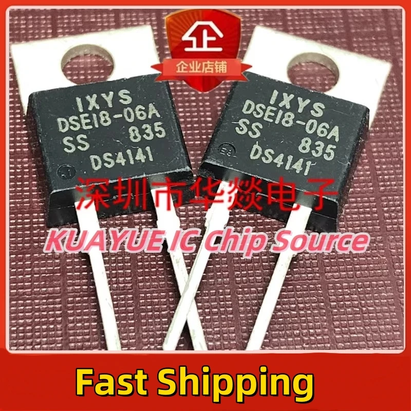 10PCS-30PCS/ DSEI8-06A  TO-220 600V 8A  Fast Shipping Quality Guarantee