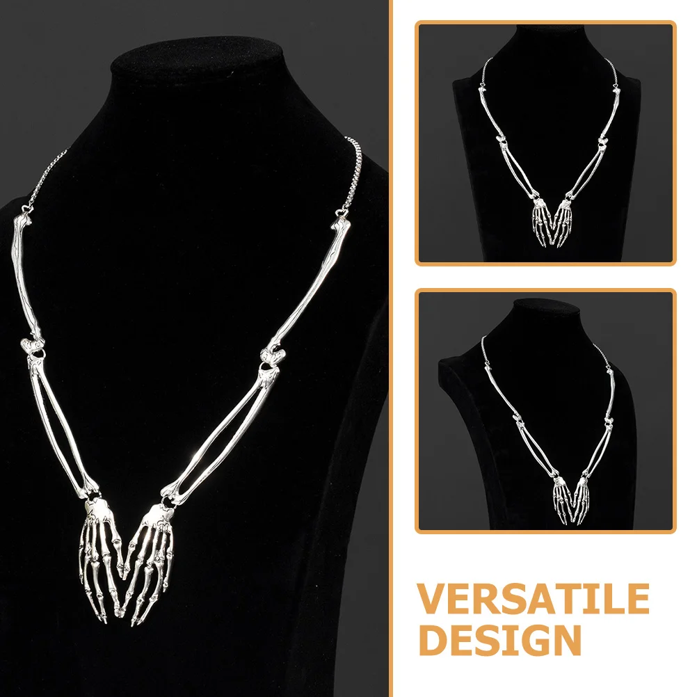 

Halloween Neck Chain Accessories Necklace Costume Accessory Goth Grunge Necklaces