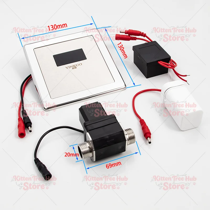 induction panel accessories  Concealed  induction flusher, automatic induction solenoid valve