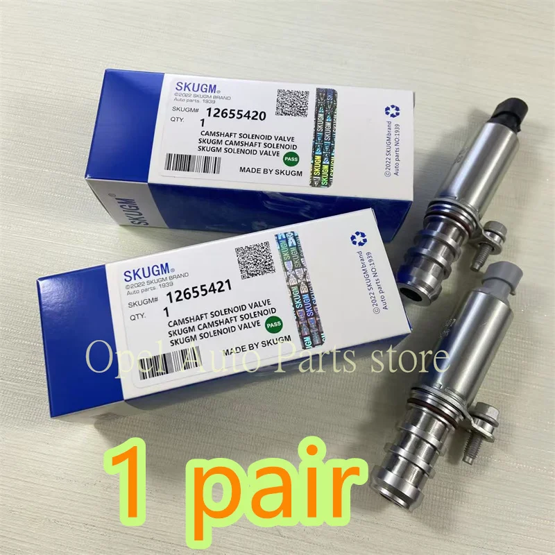 1 SET Original VVT Valve Variable Control Timing Solenoid For Chevrolet Malibu Captiva Pontiac GMC Opel Antara 12655420 12655421