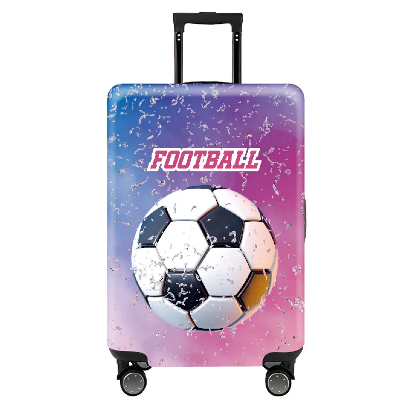 

New Luggage Shield, Football Cartoon Series Casual Popular Versatile Thickened High Elastic