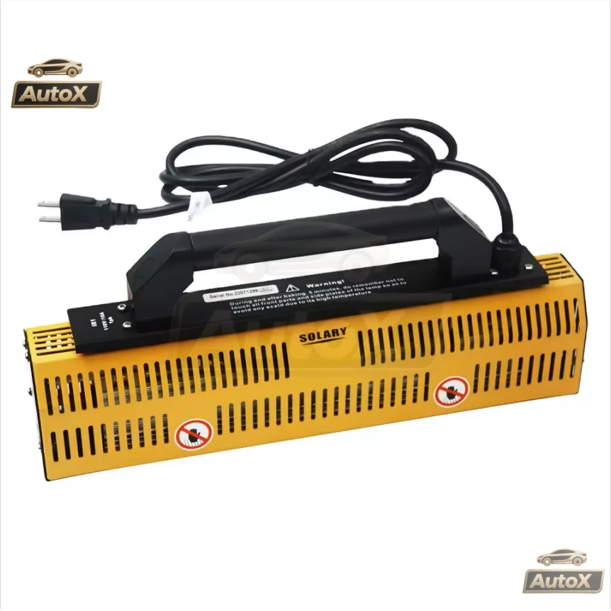 อุปกรณ์ซ่อมตัวถังรถยนต์ โคมไฟบ่มสี Auto X 1000 วัตต์ อุปกรณ์อบแห้งด้วยแสงอินฟราเรดแบบพกพา IR1 พร้อมโคมไฟอินฟราเรดสีแดง