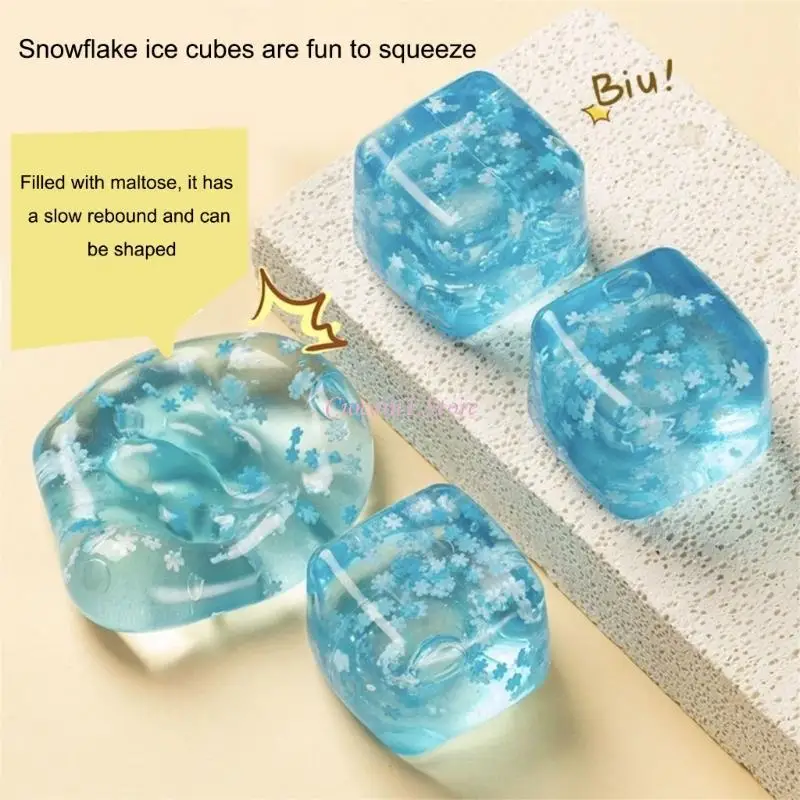 Y1ub 3PCS Soft Squeeze zabawka dla stresu Bezpieczna zabawka dekompresyjna dla dzieci