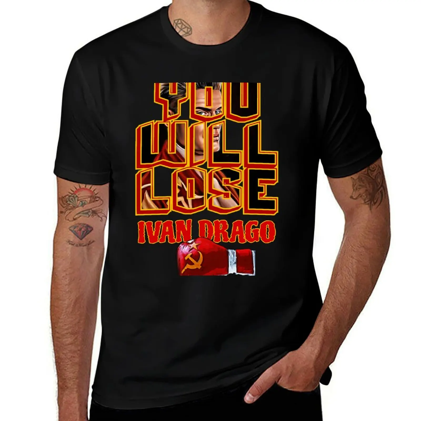 

YOU WILL LOSE T-Shirt t shirts for man pack cotton men t shirt cotton 100% t shirts cotton 100% T-shirt