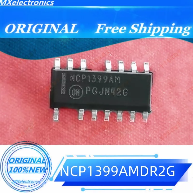 1PCS-10PCS/LOT NEW100% NCP1399AMDR2G NCP1399AM SOP-16  PMIC - Power Management IC HIGH PERF CURRENT MODE RE