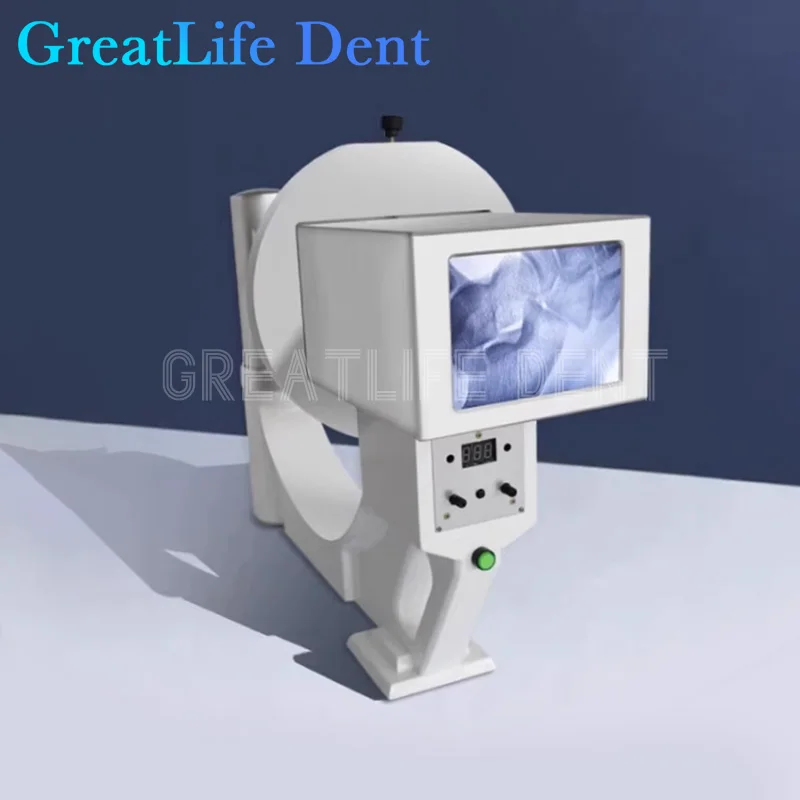 GreatLife Dent Medical Portable X-ray Machine Orthopedic Fluoroscopy Detection Veterinary Pets Dog X Ray Camera Sensor Scanner