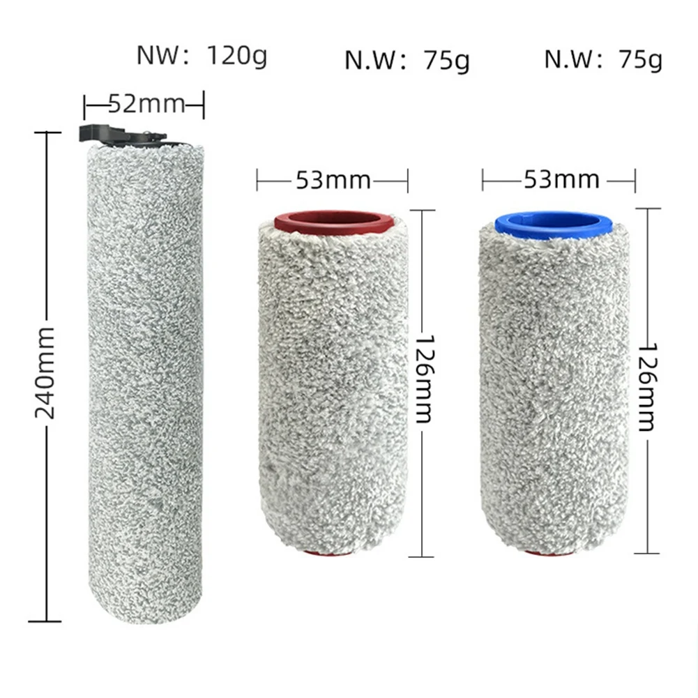 Substituição do rolo definido para Roborock Dyad, molhado e seco aspirador, peças sobressalentes