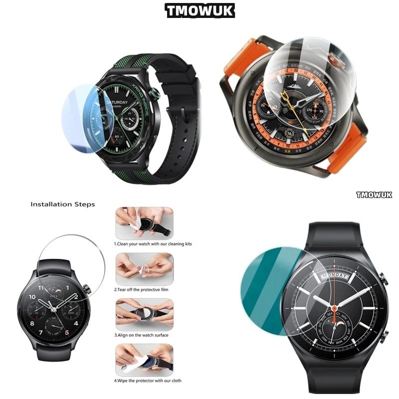 

For Xiaomi Watch S4 41mm Haylou Solar Neo Scratch-Resistant HD Tempered Glass 9H Screen Protector