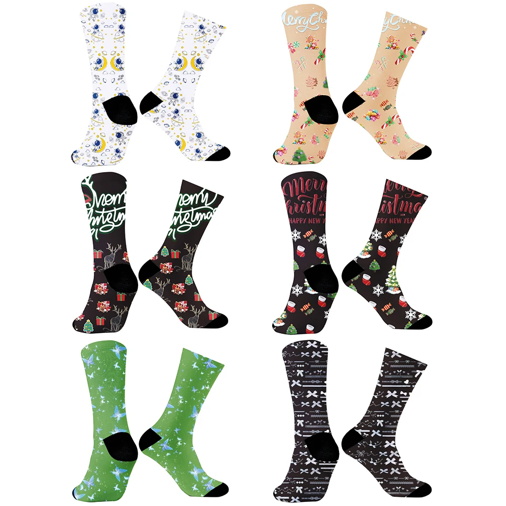 Men's Women's Funny Socks Personality Fashion Socks Cartoon Socks 2024 New Funny Socks Quality Anime Socks