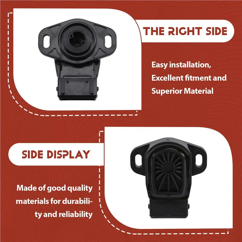 For Montero Pajero IO Pinin H61W H66W H71W H76W Compatible MD628204 TPS Throttle Position Sensor 4Pins Auto Parts