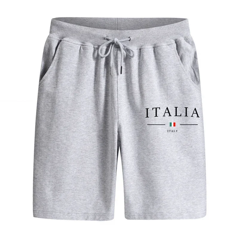 

2025 Hot Sale Men's Casual Walking Shorts Summer Hot Sale Male Sports Keen Length Pants Italy Letter Printed Bermuda Shorts