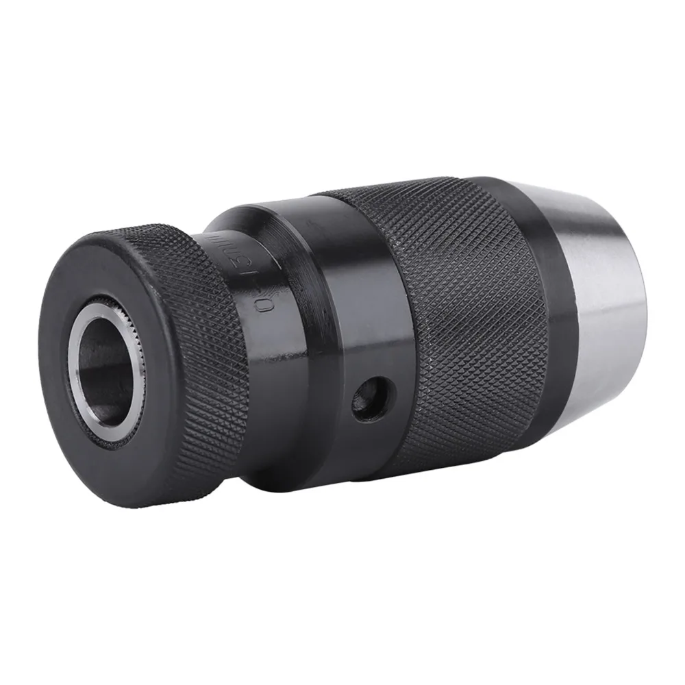 1/2" Mount Keyless Drill Chuck 45# Steel Material B16 Taper Mount Lathe Chuck Super Heavy Duty 0-13mm Capacity