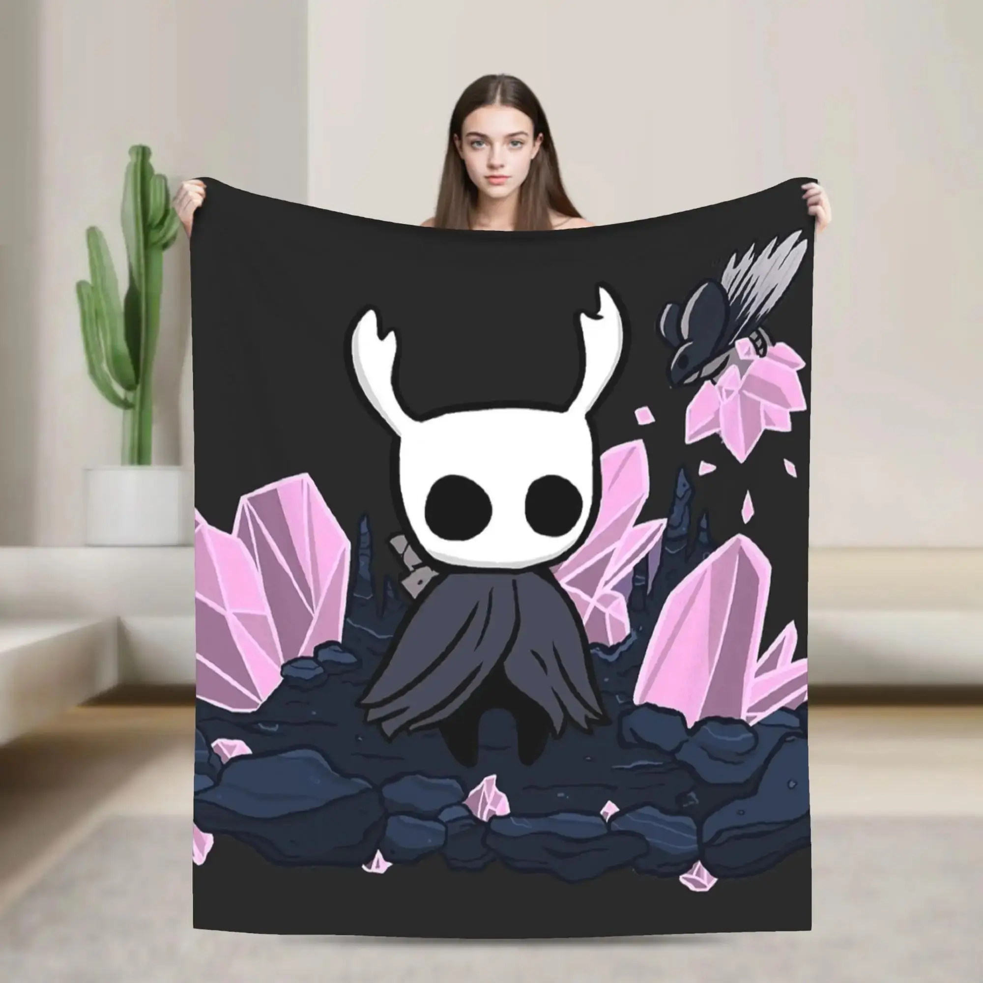 

Плед Hollow Knight Hornet для геймеров: Мягкое, теплое, плюшевое покрывало для дивана, кресла, кровати, фланелевое одеяло для студенческого общежития