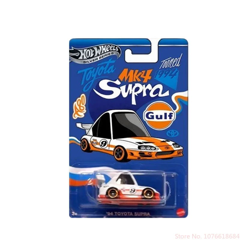 【Disponibile】 Hot Wheels Gulf Oil Q Car Speed Dominator Modello in lega Golf Gdg44 Set di binari pressofusi non radiocomandati Giocattolo per bambini