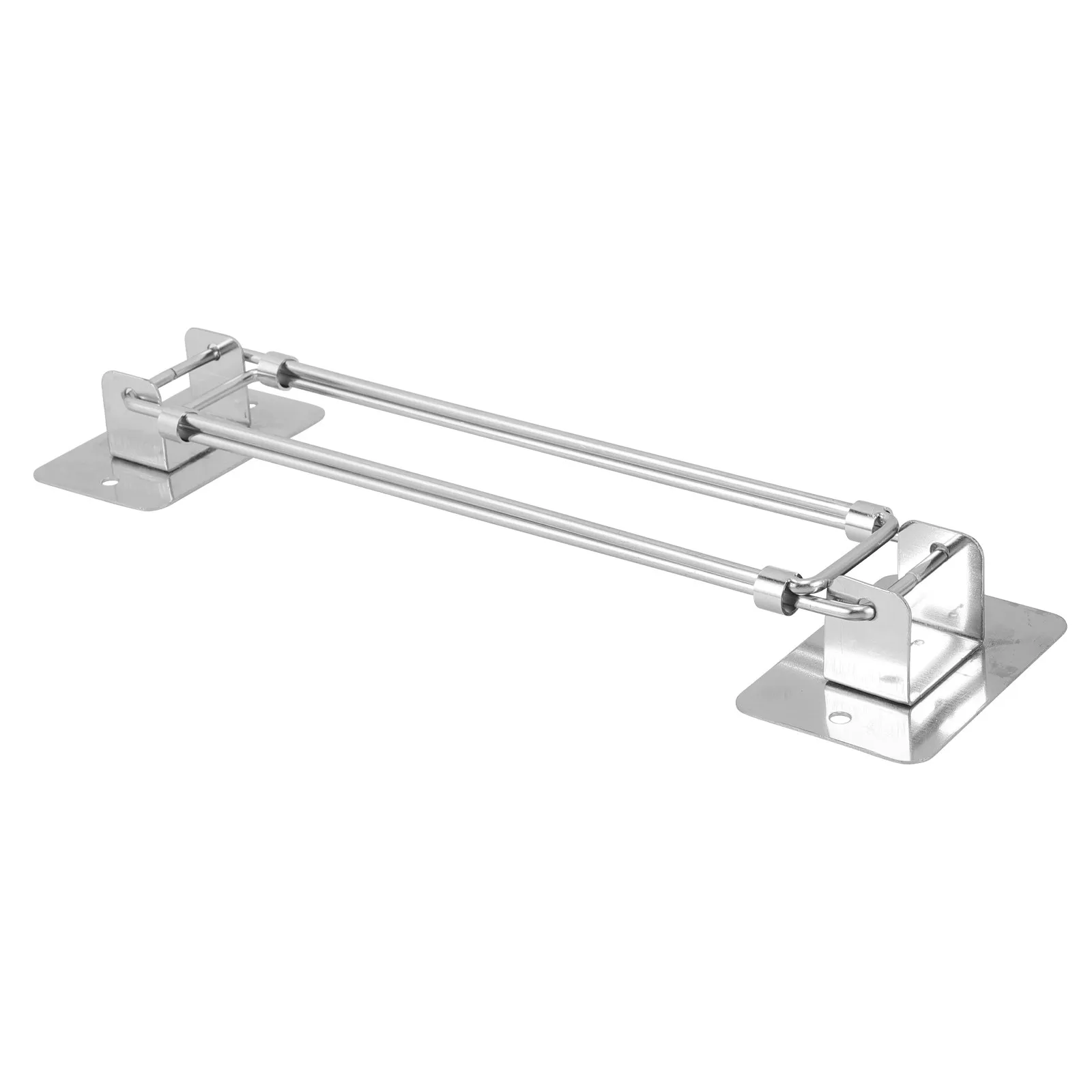 

Угловая штанга для хранения в душевой зоне кемпера из нержавеющей стали, быстрая установка, регулируемая, для автодома и прицепа, незаменимая вещь