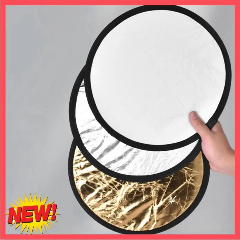 

B17C Light Reflector Light Diffuser For Studio Photography Lighting And Outdoor Lighting 1 PCS Silver+Gold
