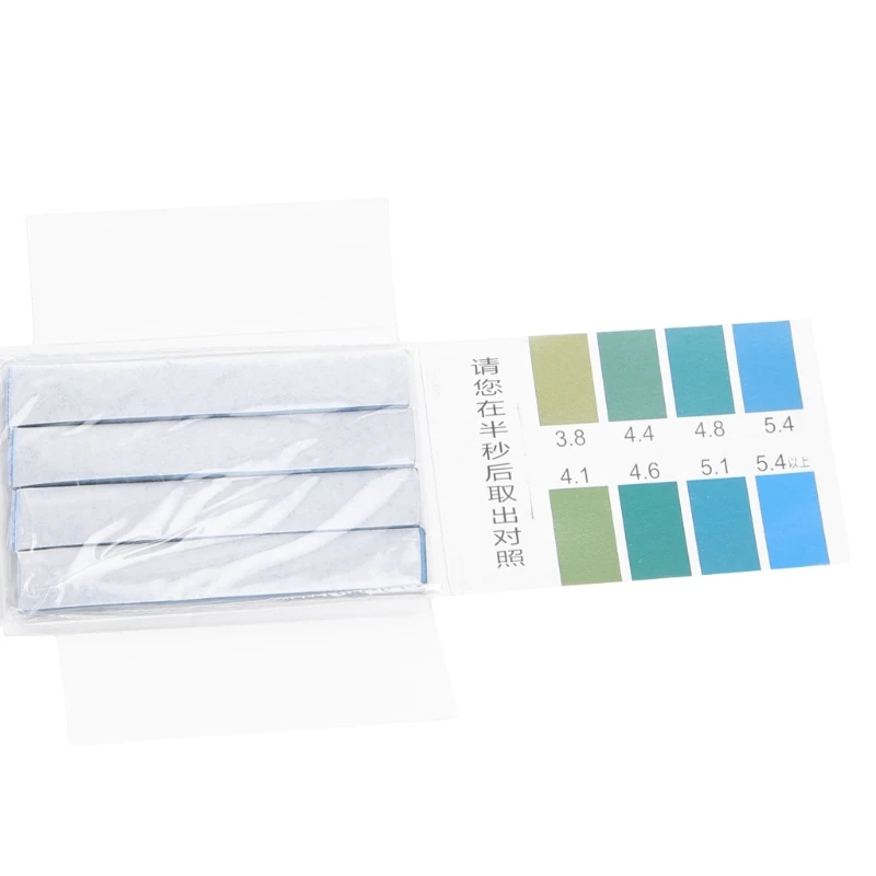 80 Strips PH Range 3.8-5.4 PH Alkaline Test Indicator Paper Water Litmus Testing
