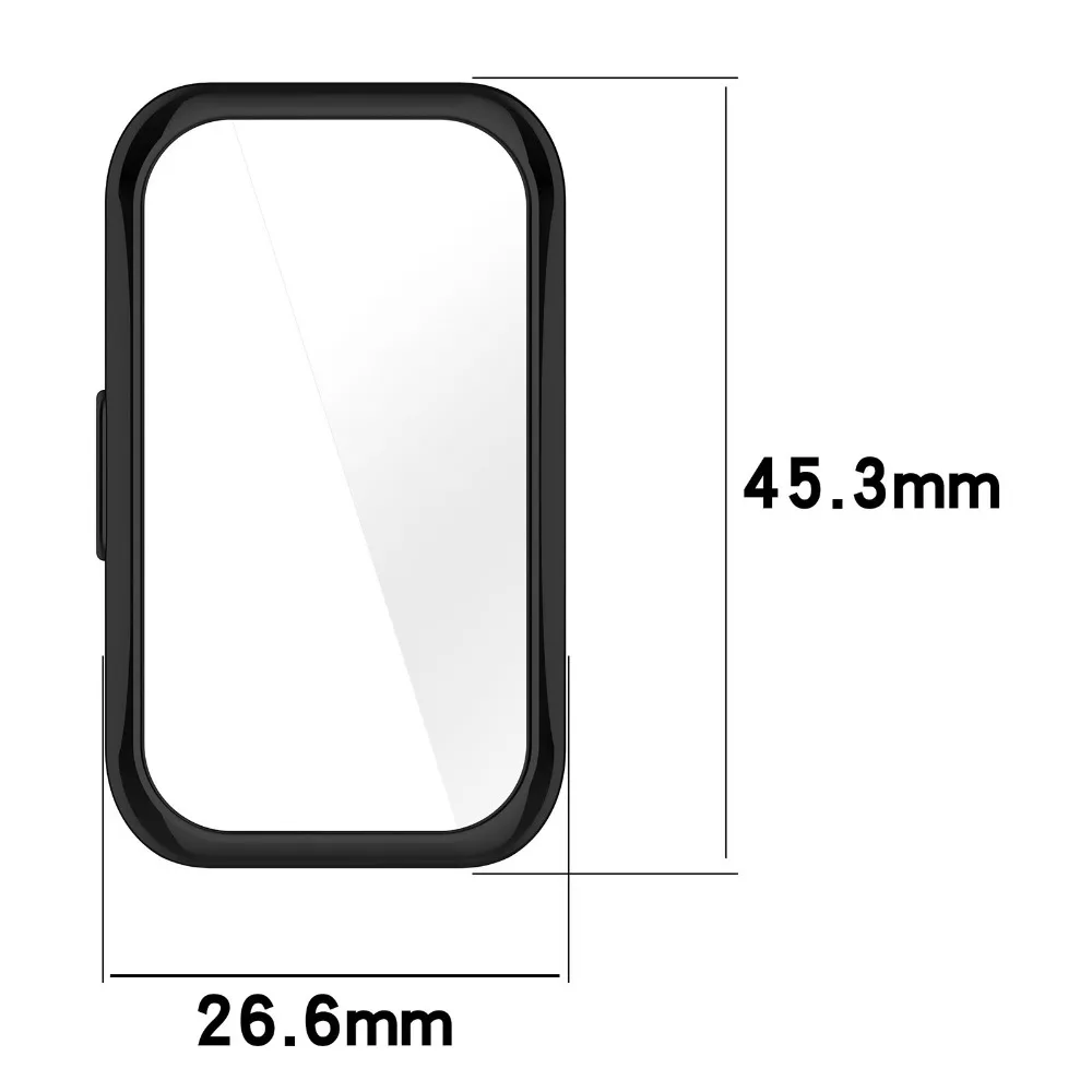 New TPU Protective Cover Full Cover Smart Watch Screen Protector Accessories Anti-Scratch Case Shell for Huawei Band 9 8