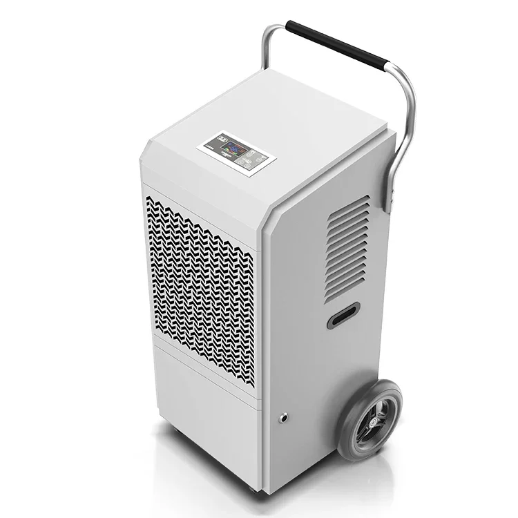 

Portable Commercial Professional Metal Air Purification Carrier Dehumidifier 60L For Home