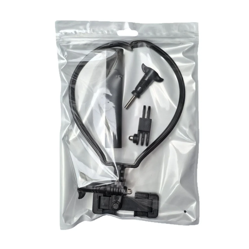 Suporte para telefone de pescoço mãos-livres - interruptor instantâneo entre filmagem horizontal e vertical, compatível com Apple e Huawei