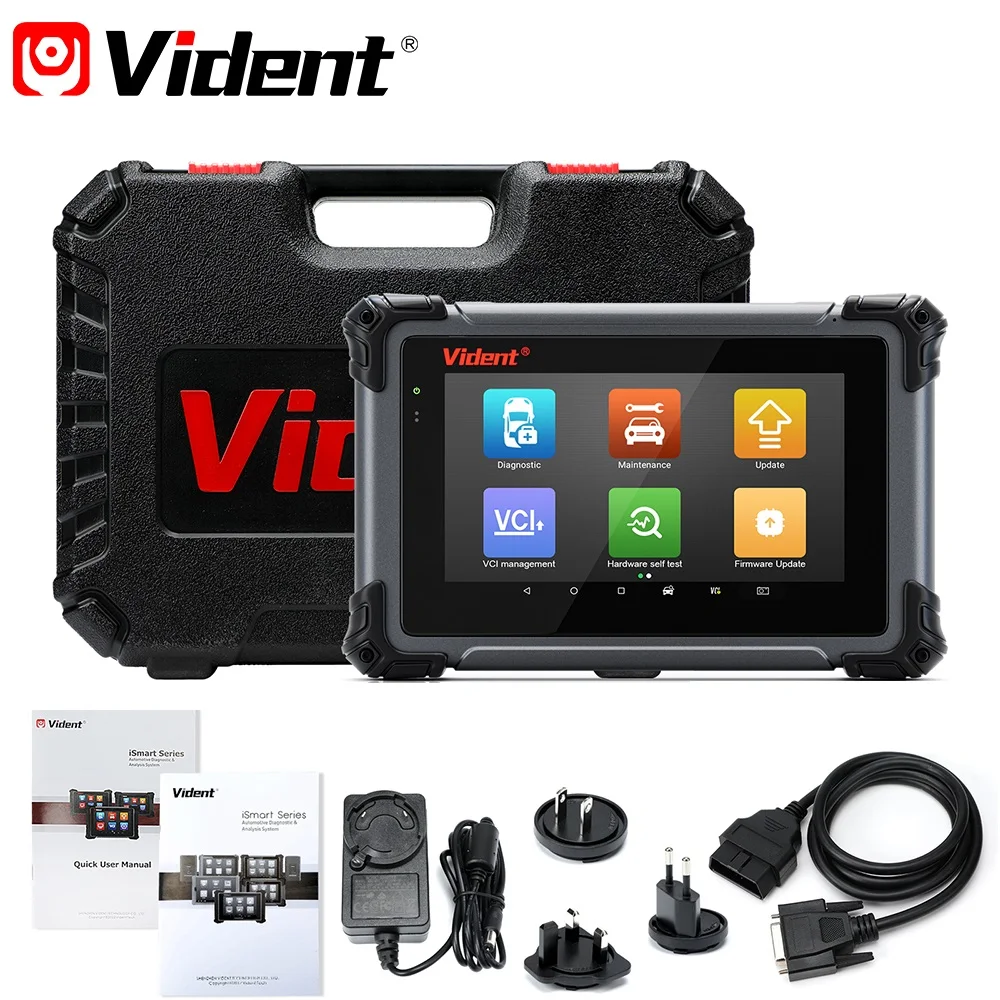 Vident iSmart 800 Pro All System OBD2 Scanner Automotive Diagnostic Tool with 40+ Reset Active Test Code Reader Key Coding Tool