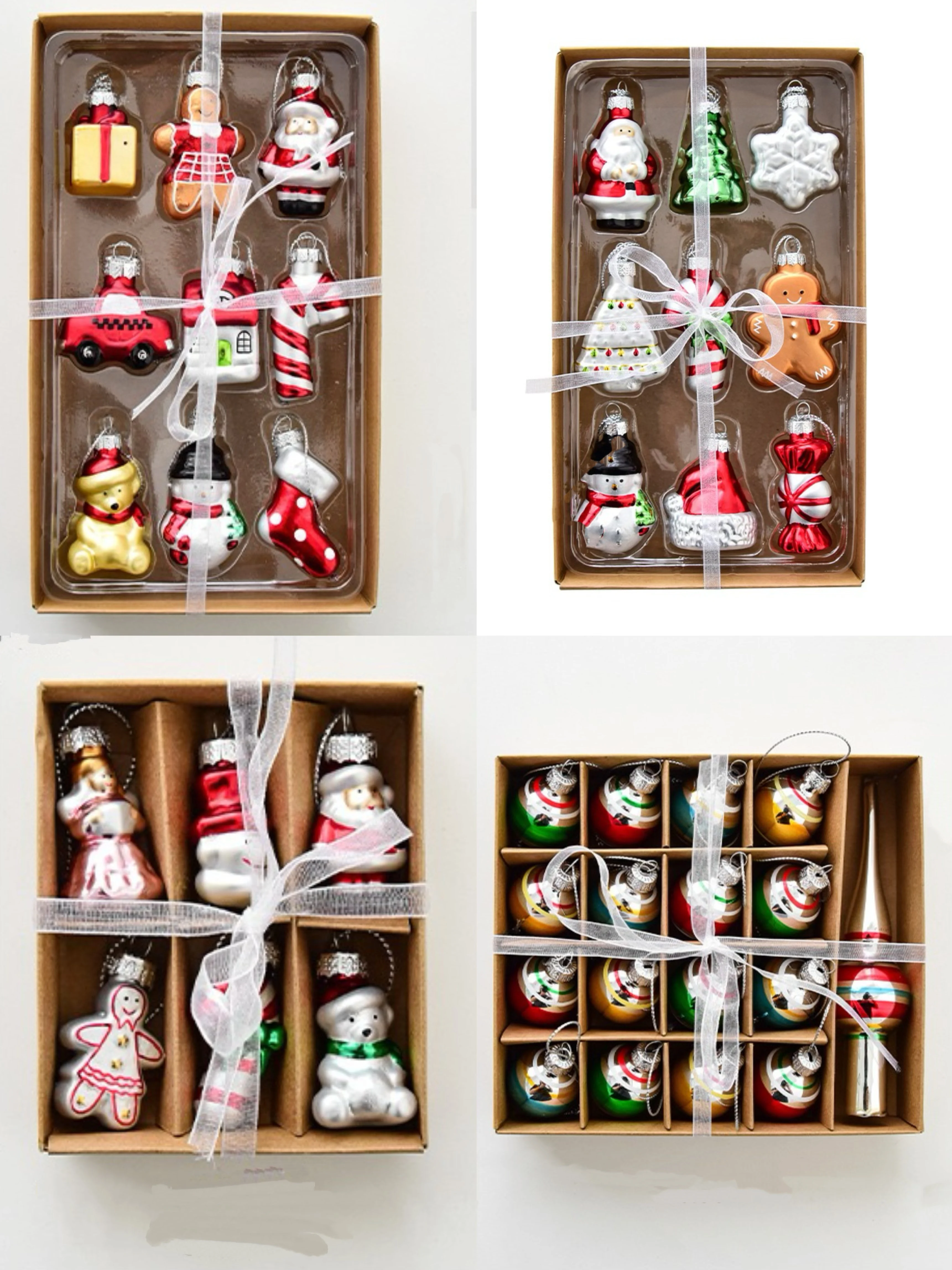 

New Christmas decorations for foreign trade, Santa Claus snowman decorations