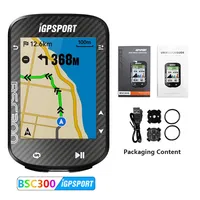 IGPSPORT BSC300 Gps Bike Computer Wireless Speedometer GPS Navigation ANT Cadence Sensor IPX7 Waterproof Bicycle Computer