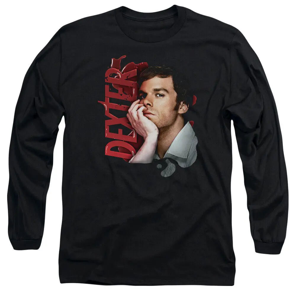 

Dexter Long Sleeve T-Shirt Poster Photo Black Tee