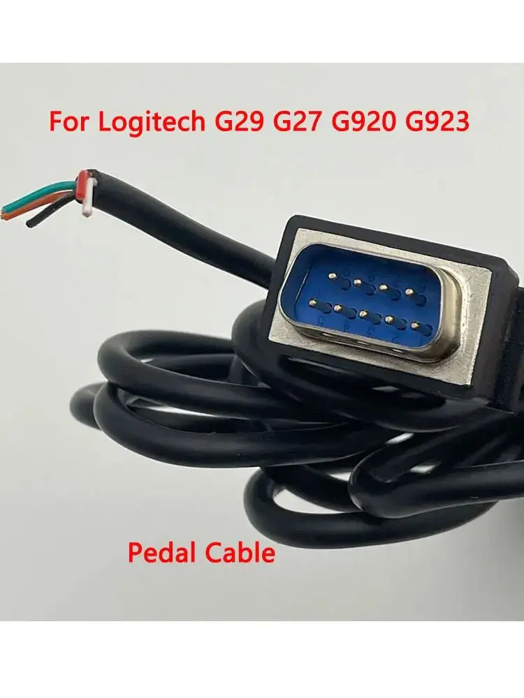 Kabel do pedałów kierownicy do gier symulacyjnych, kompatybilny z Logitech G29 G27 G920 G923, akcesoria do przewodów pedałów. — zdjęcie produktu 7