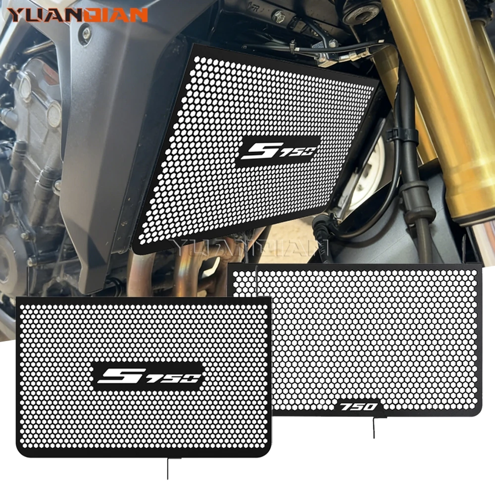 

For Suzuki GSX-S750 GSX-S750Z GSX-S 750/750Z GSX S750 2017-2026 Motorcycle Radiator Guard Grille Cooler Cooling Cover Protection